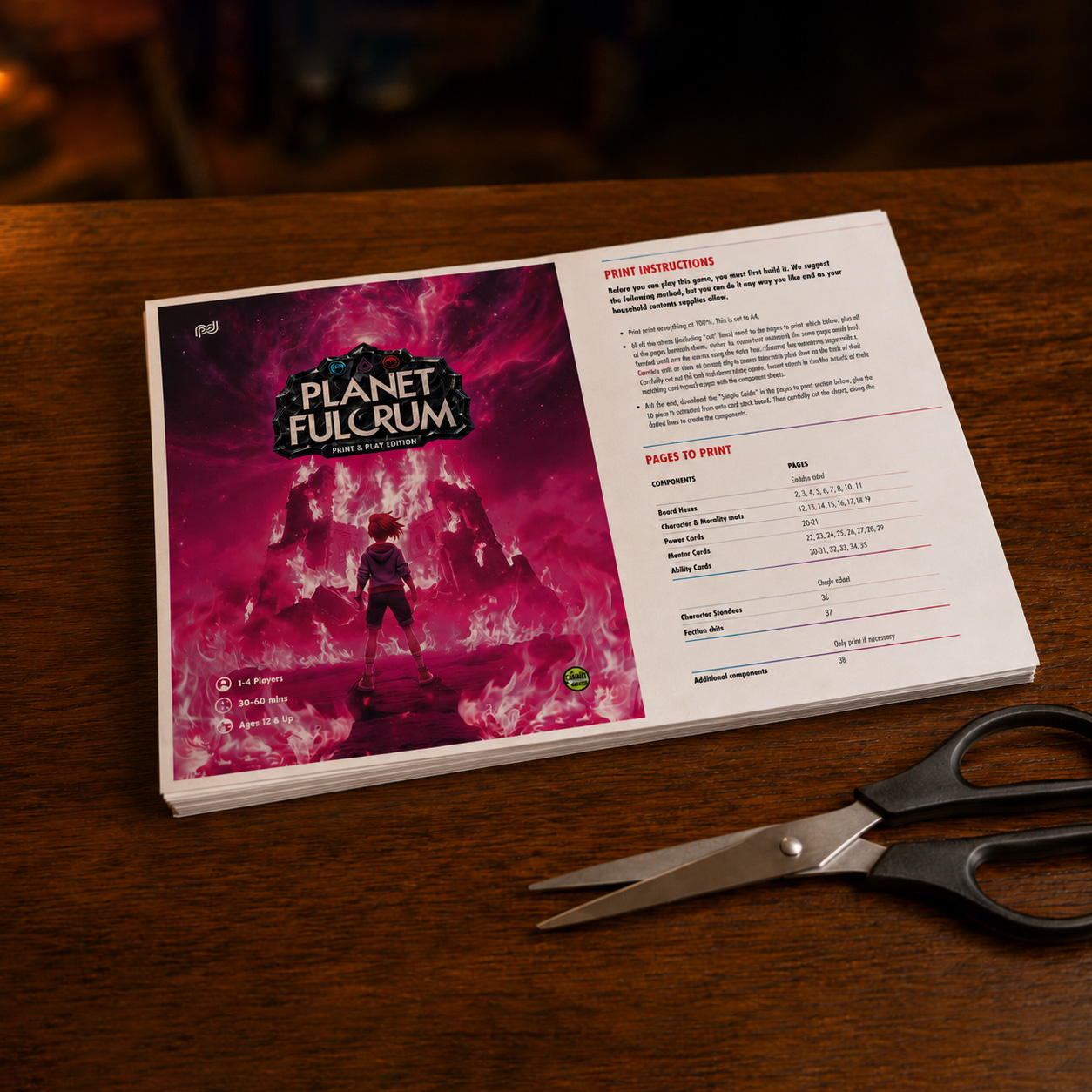 Print & Play Edition Art